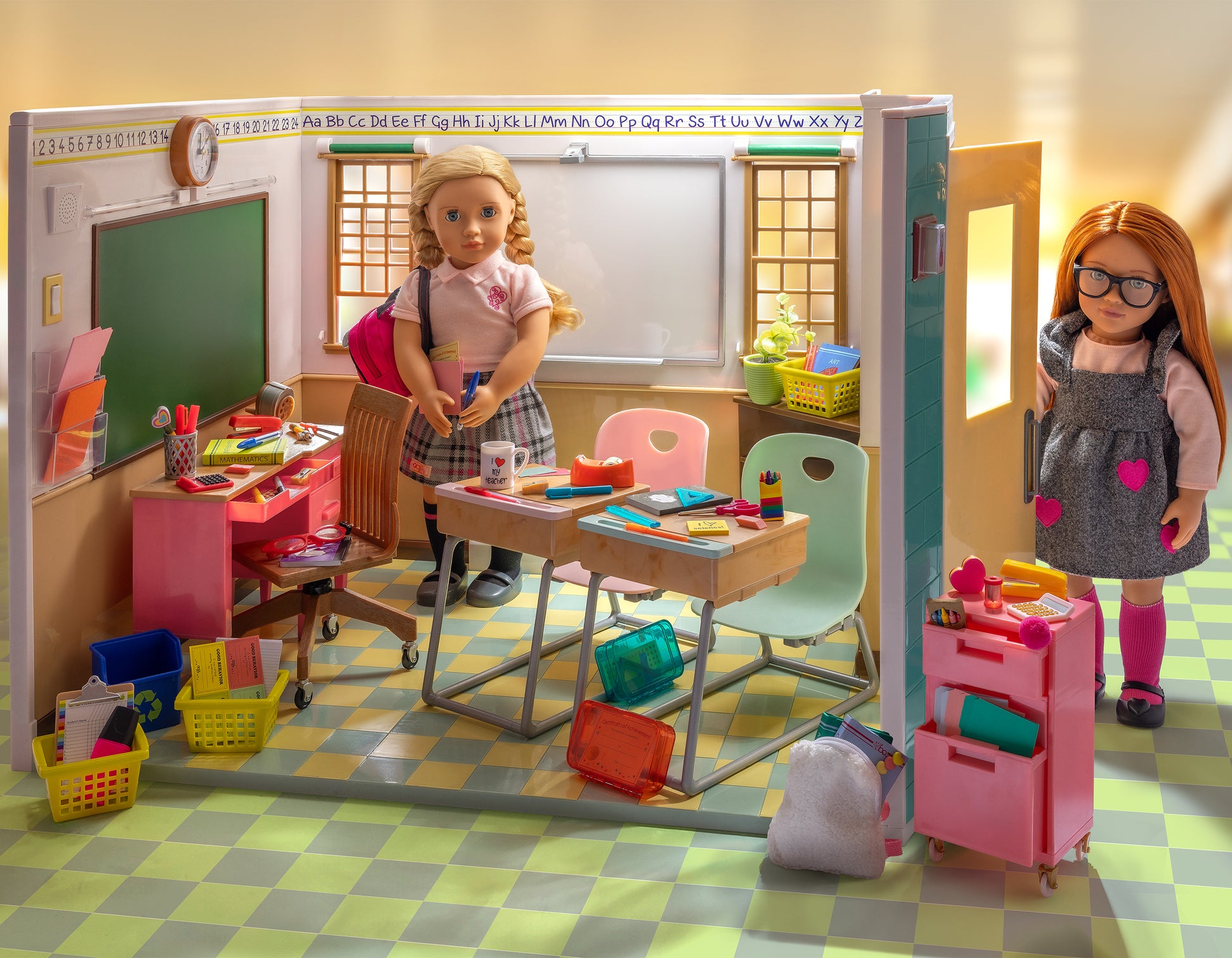 Generation Awesome Academy Doll School Room Classroom Next