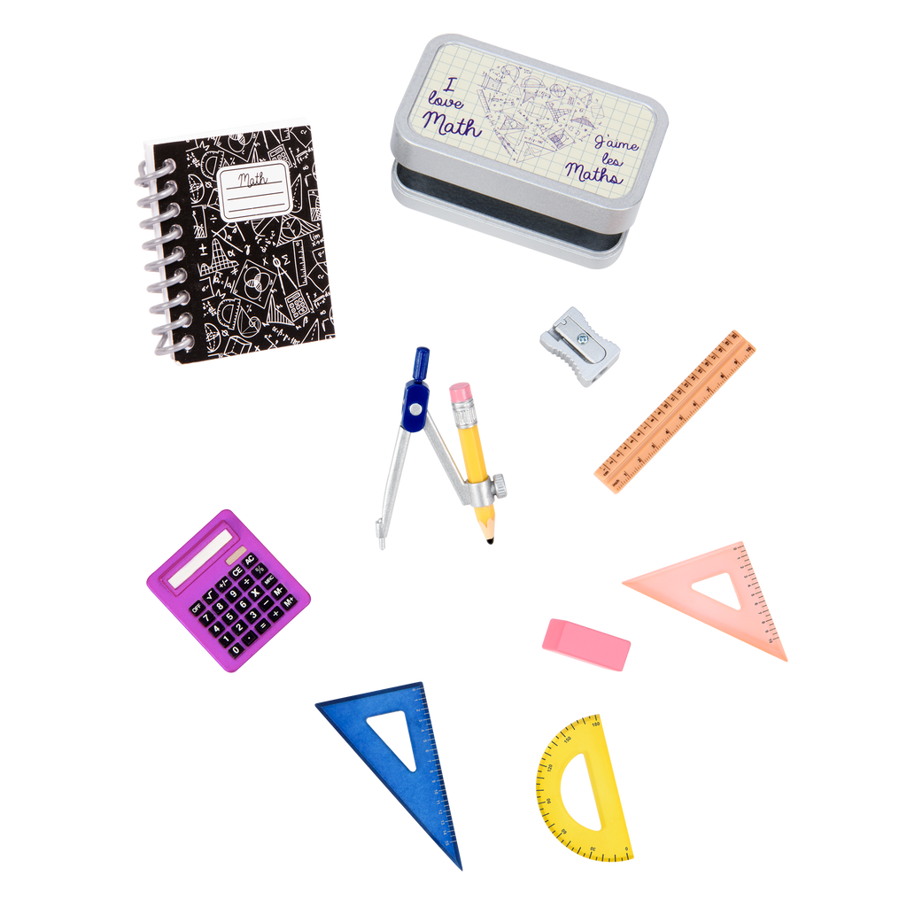 Our Generation Math Whiz School Geometry Set for 18-inch Dolls
