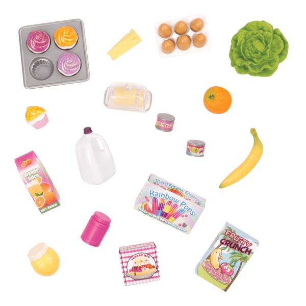 Gourmet Kitchen Set Purple all components