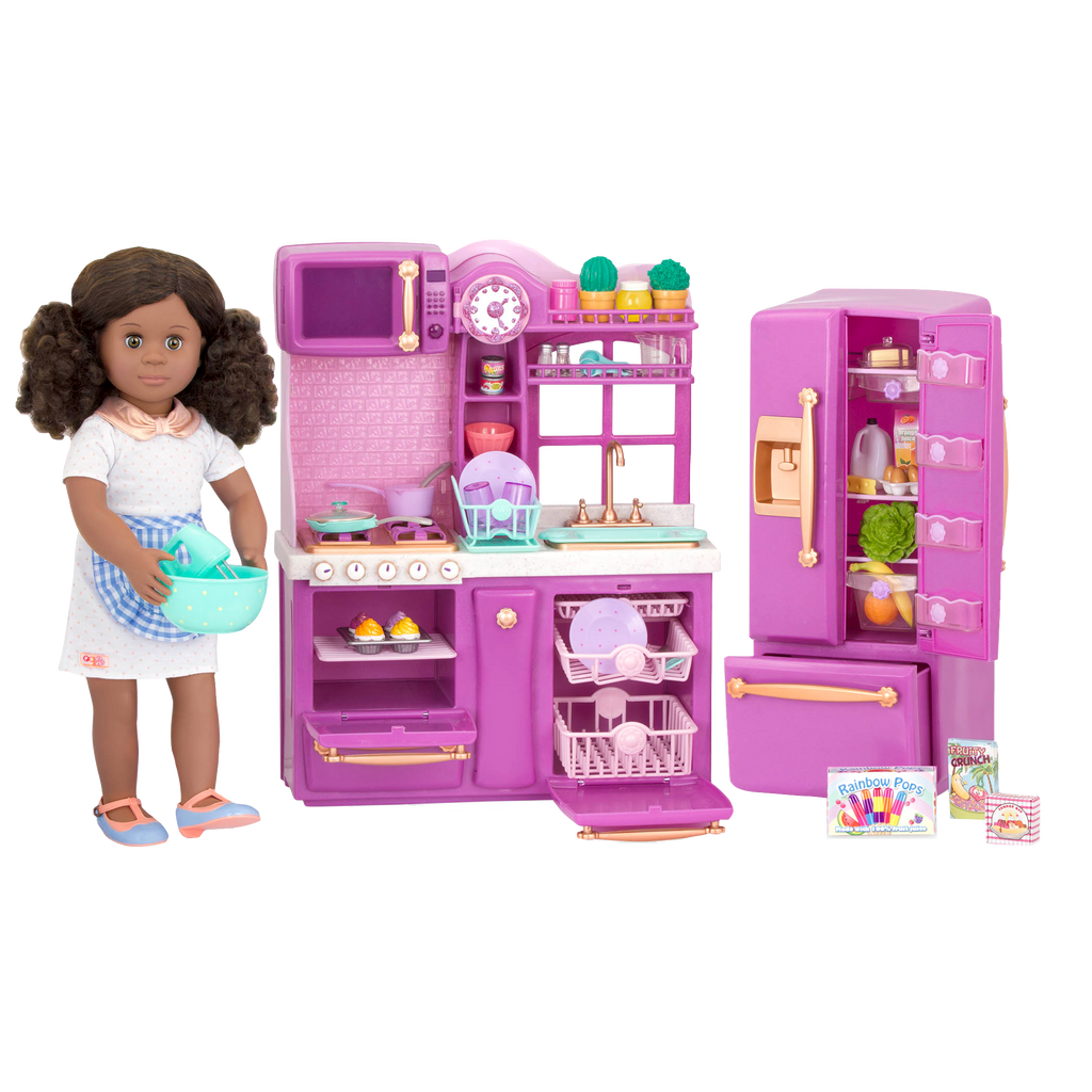 Gourmet Kitchen Set Purple all components