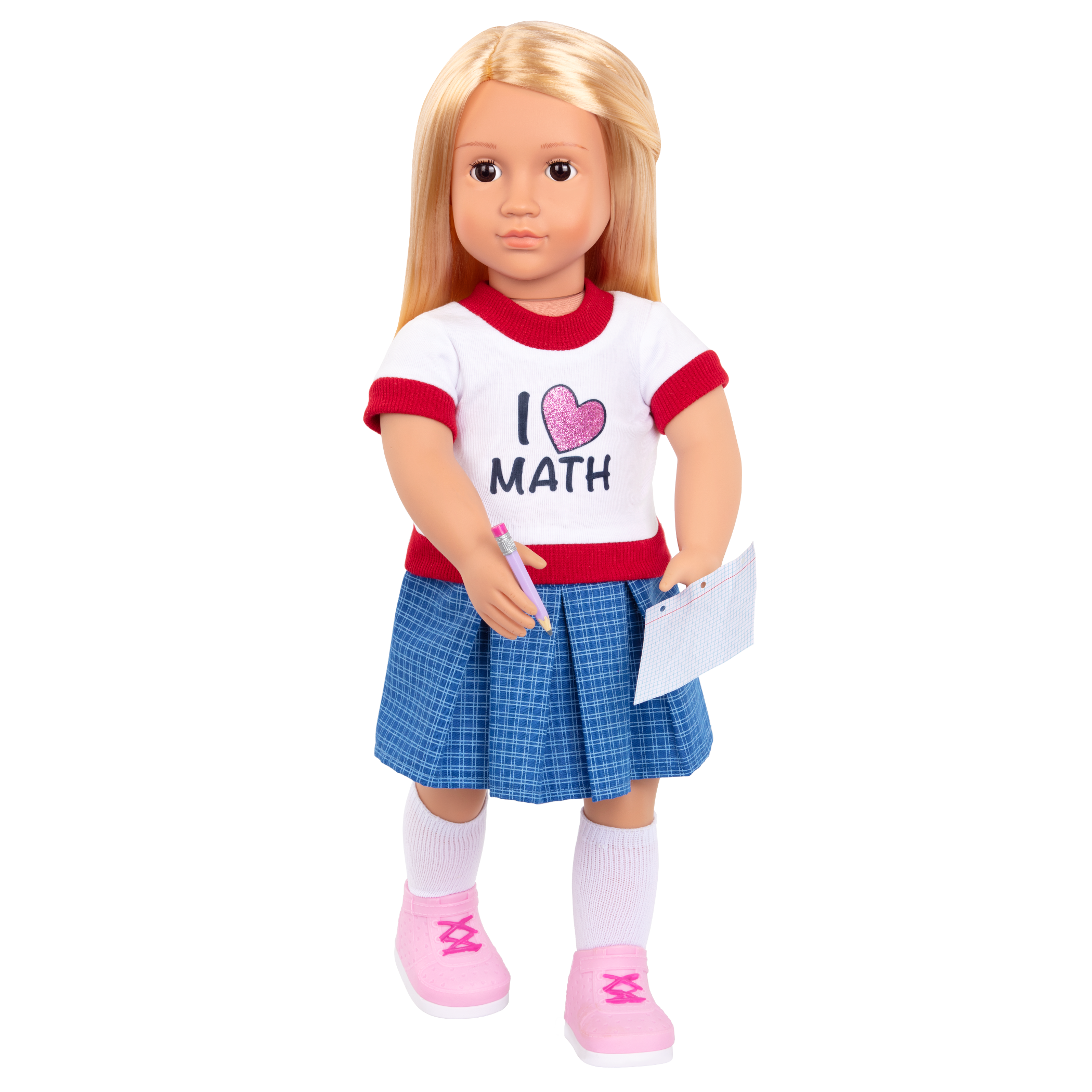 Perfect Math School Outfit for 18-inch Dolls