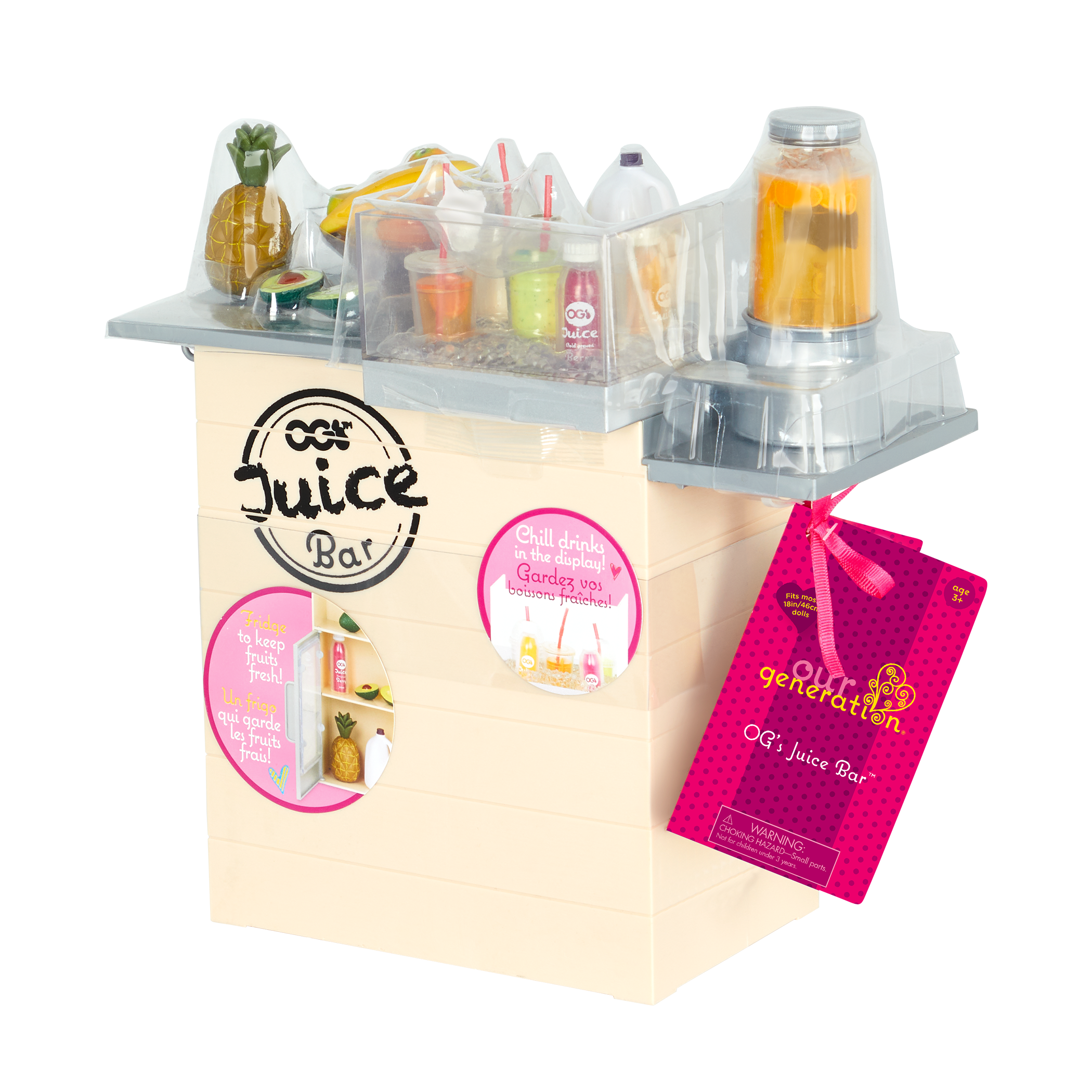 Our Generation Juice Bar Accessory Set for 18-inch Dolls