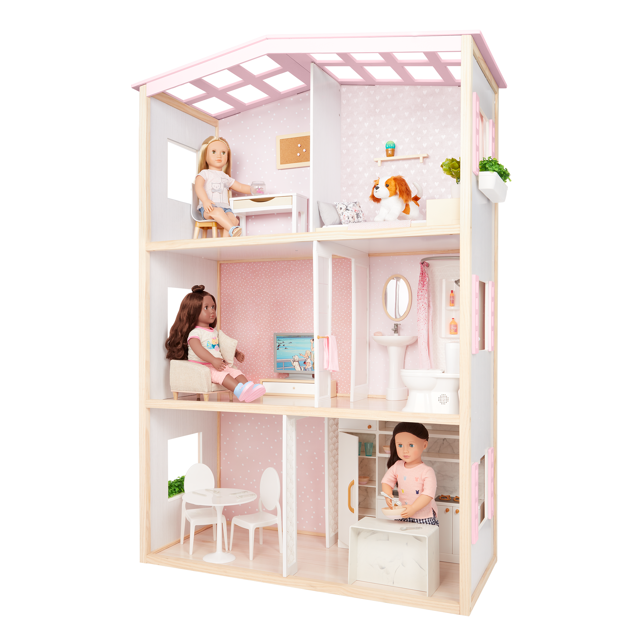 Dollhouse for 18-inch dolls