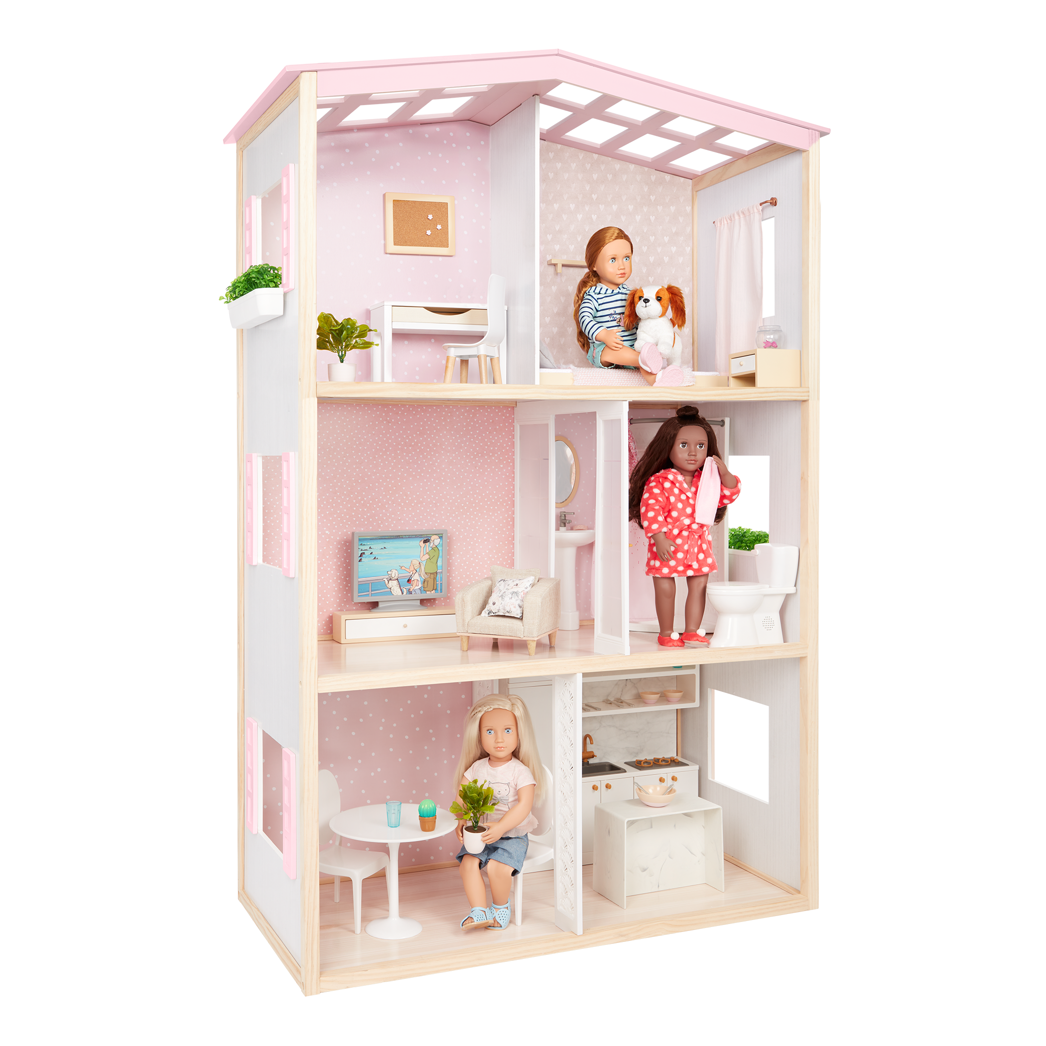 Dollhouse for 18-inch dolls