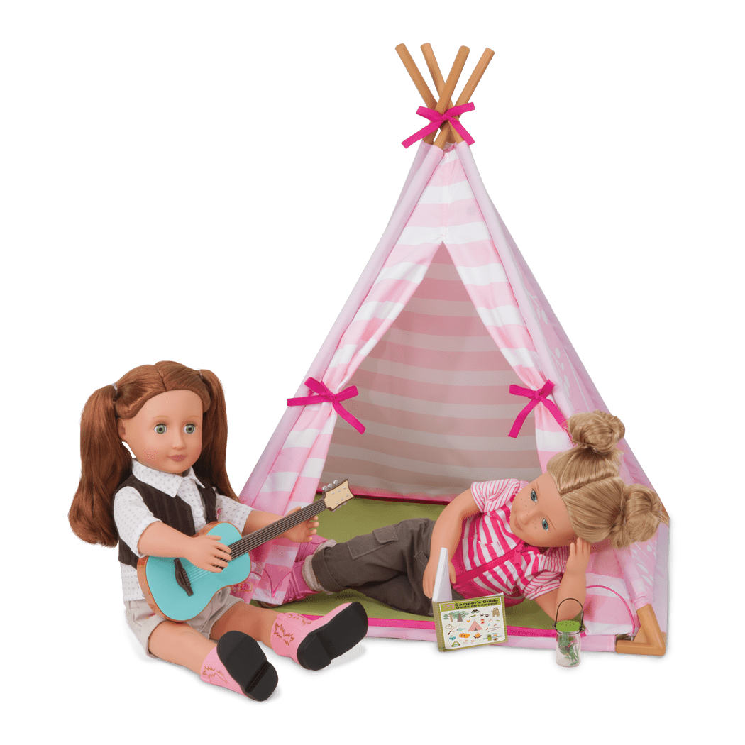 Mini Suite Teepee with front flaps closed