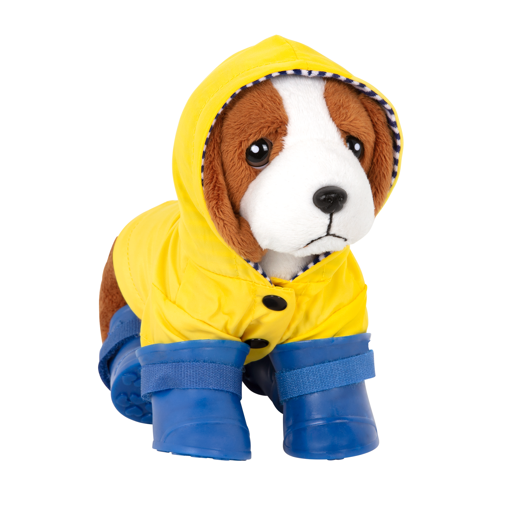 Paws N' Puddles Rainy Day Outfit for 6-inch Plush Dogs