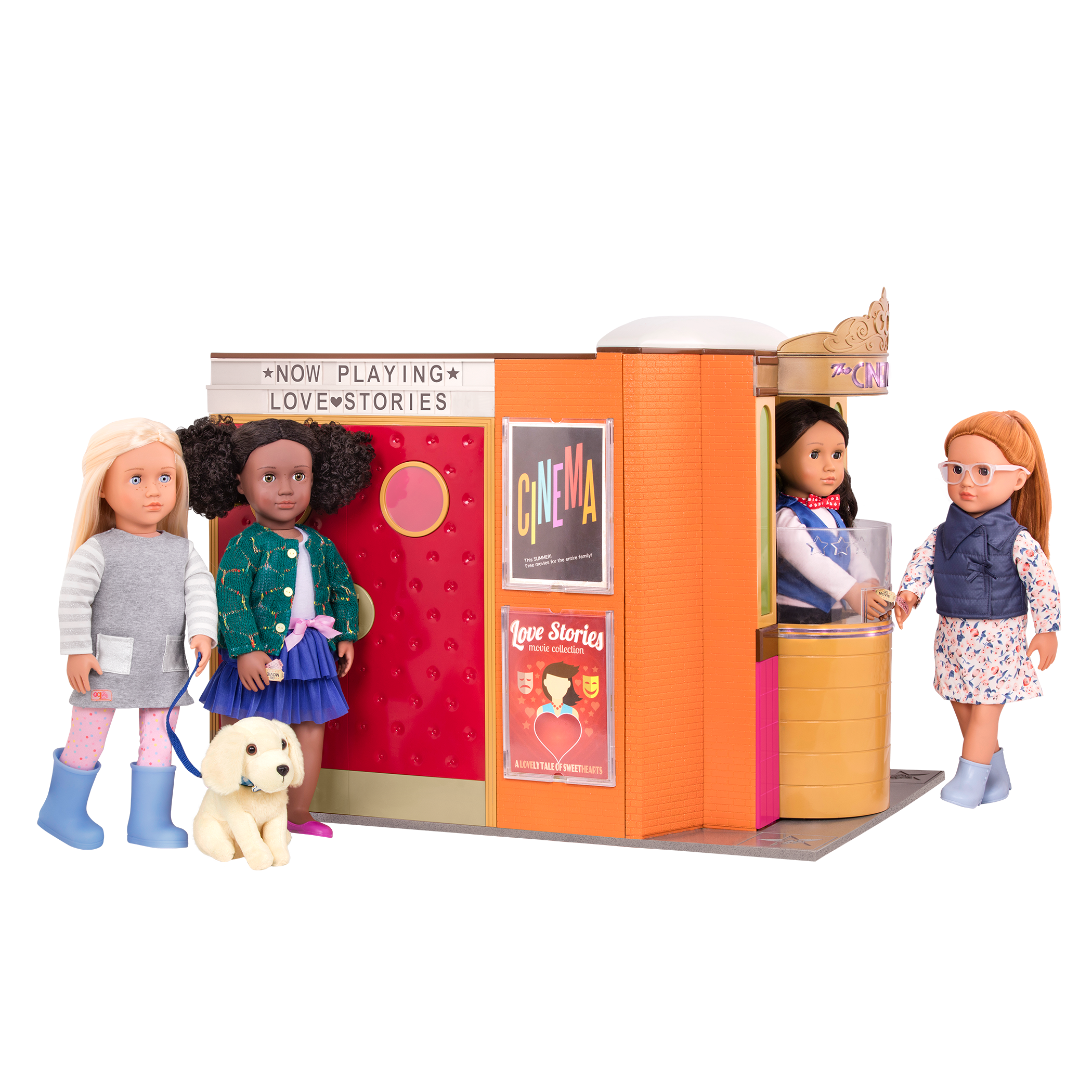Cinema Playset for Dolls  - Our Generation