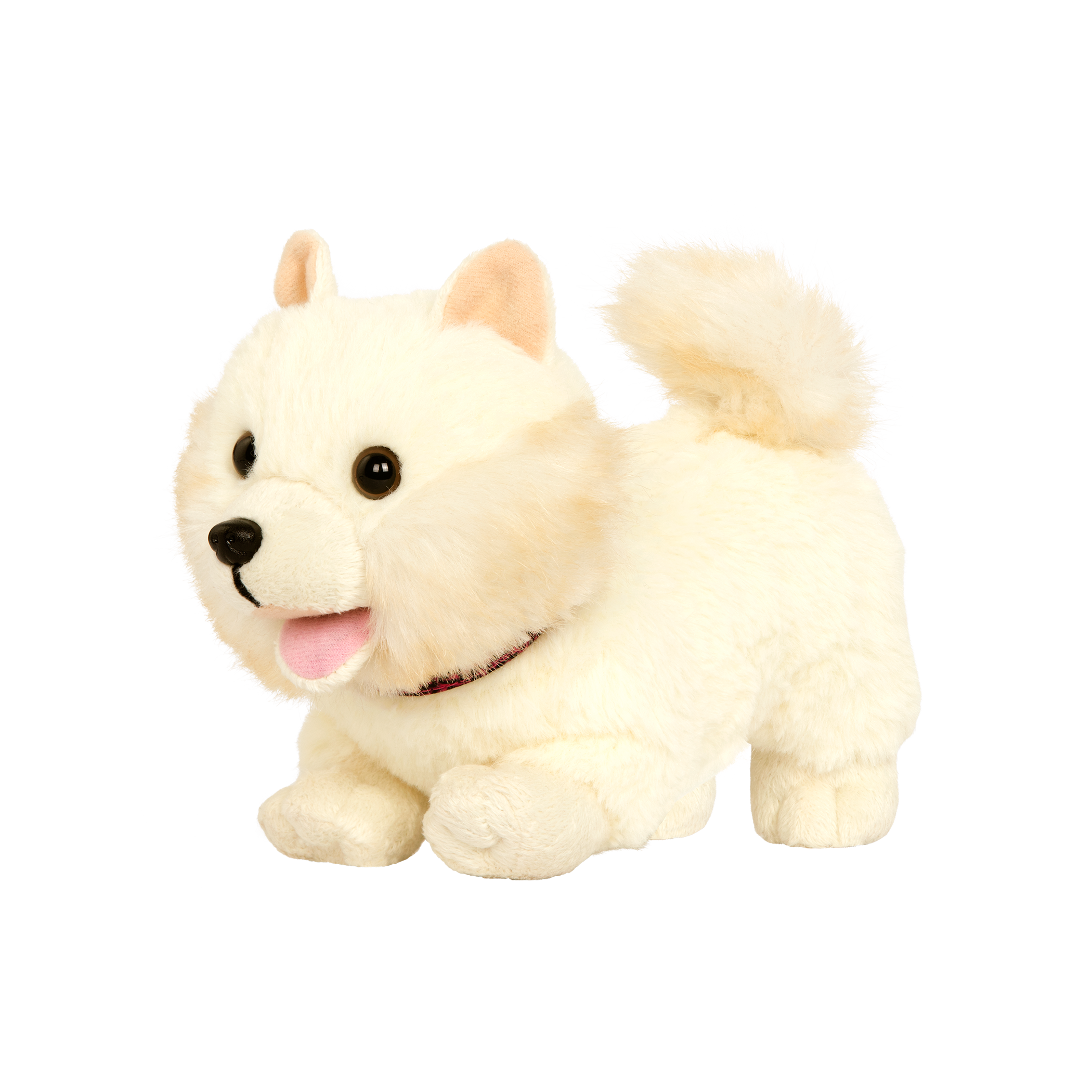 6-inch Posable Pomeranian Pup for 18-inch Dolls