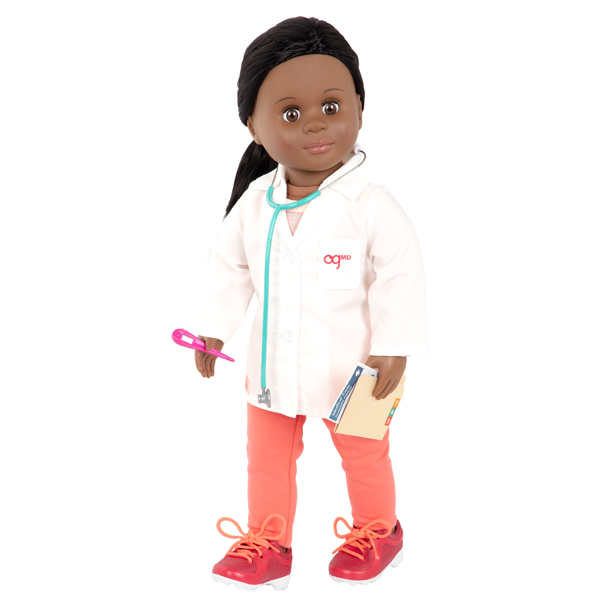 18-inch doll using doctor playset