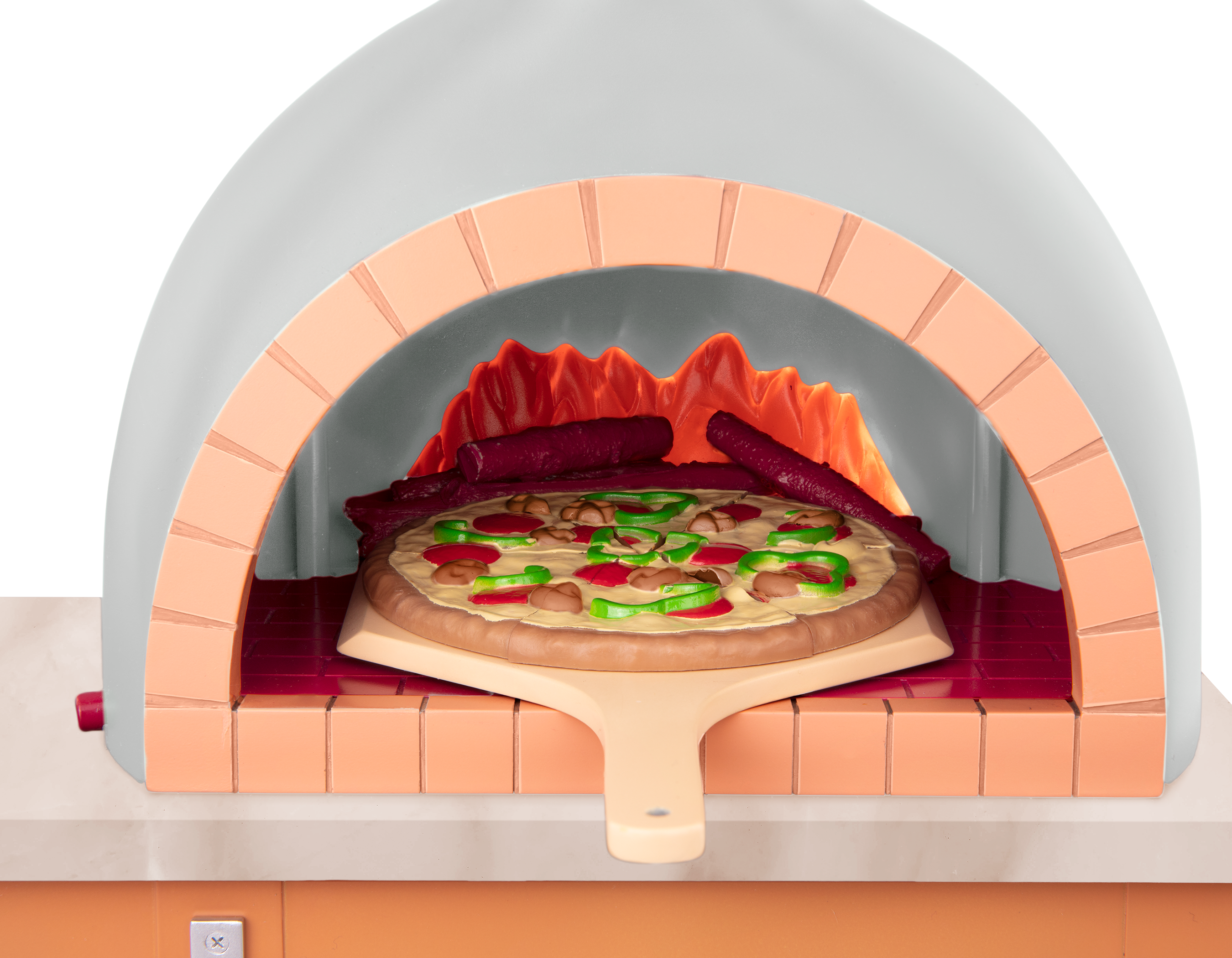 Pizza wood oven playset