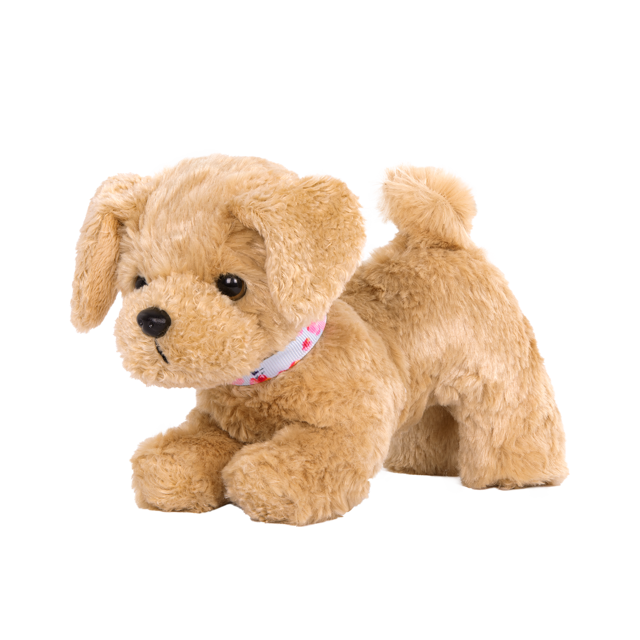 6-inch Posable Golden Poodle Pup for 18-inch Dolls