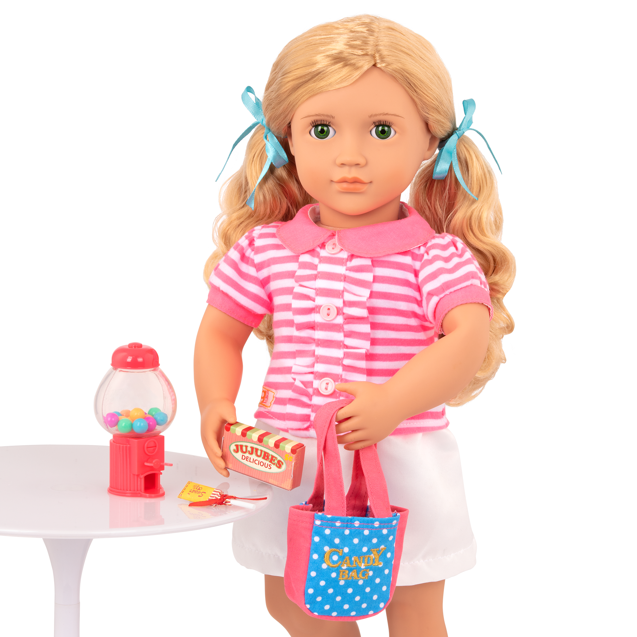 Treats and Sweets Gumball Machine for 18-inch Dolls